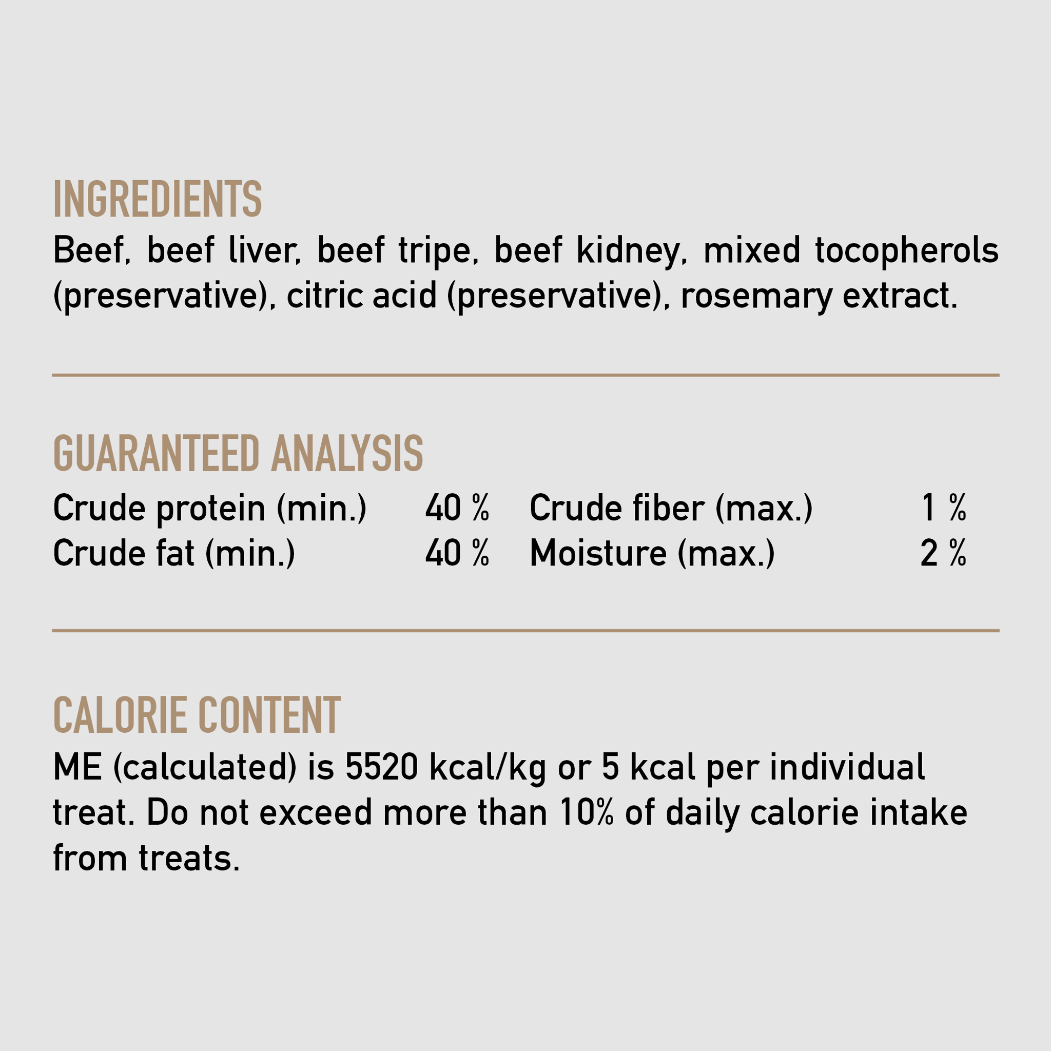 Orijen Freeze-Dried Dog Treats Ranch-Raised Beef Formula - 92g - Dog Treats - Orijen - PetMax Canada