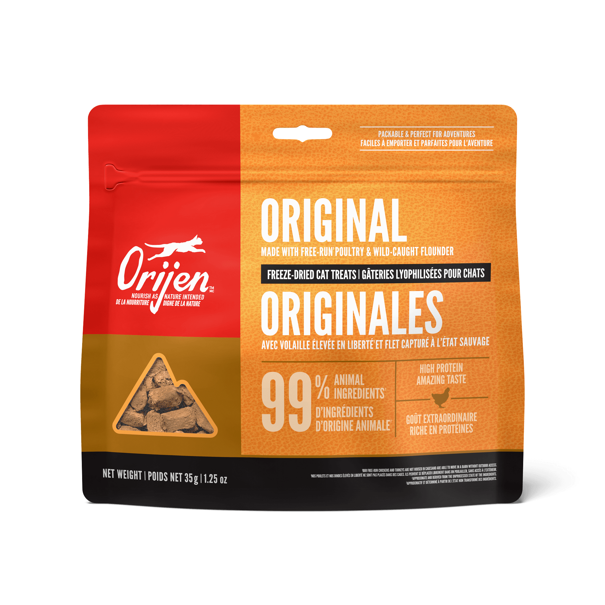 Orijen Freeze-Dried Cat Treats Original - 35g - Cat Food - Orijen - PetMax Canada