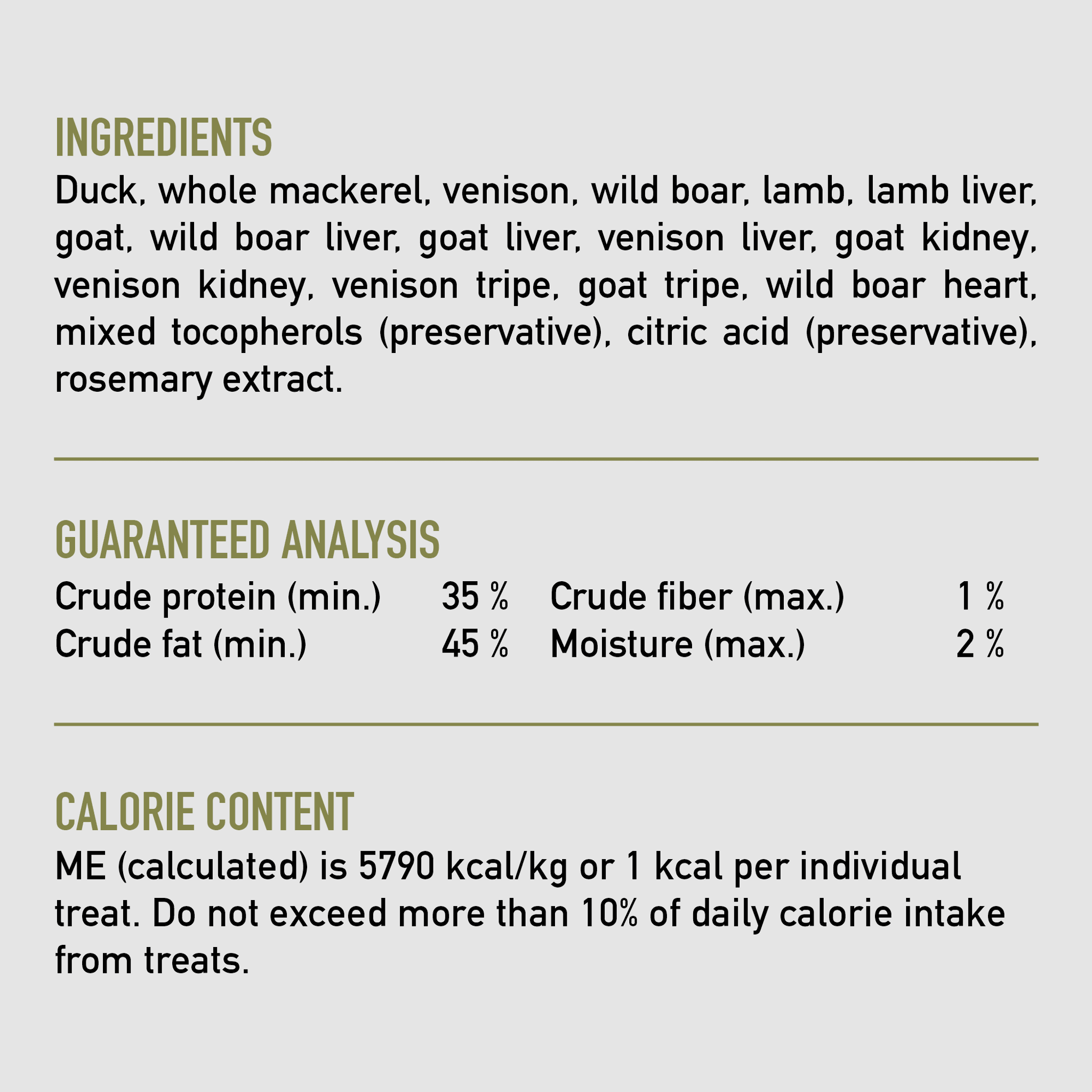 Orijen Freeze-Dried Cat Treats Tundra - 35g - Cat Food - Orijen - PetMax Canada