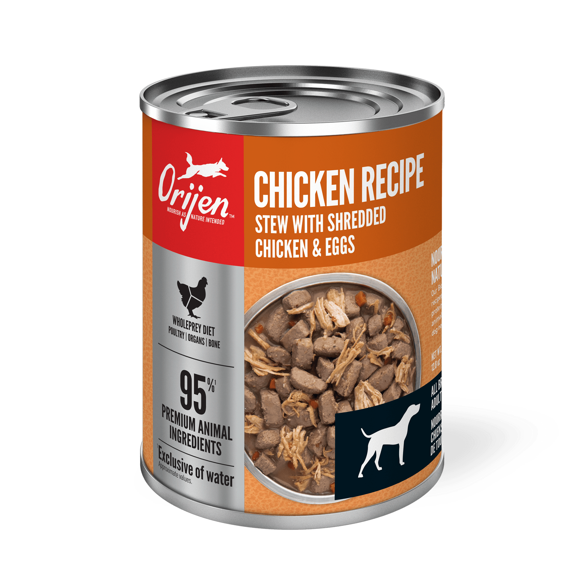 Orijen Wet Dog Chicken Recipe - 363g - Canned Dog Food - Orijen - PetMax Canada