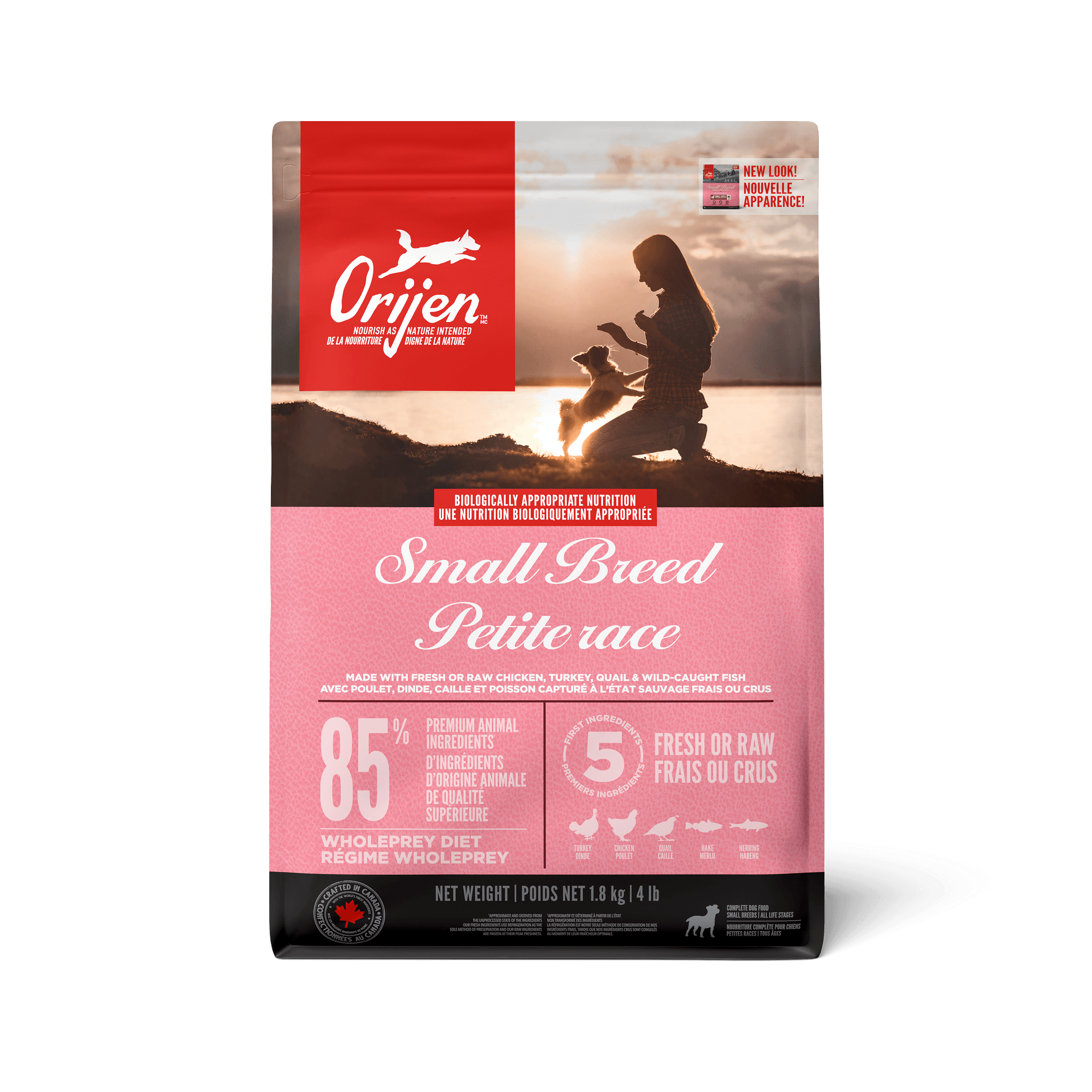Orijen Small Breed Dog Recipe - 1.8 Kg - Dog Food - Orijen - PetMax Canada