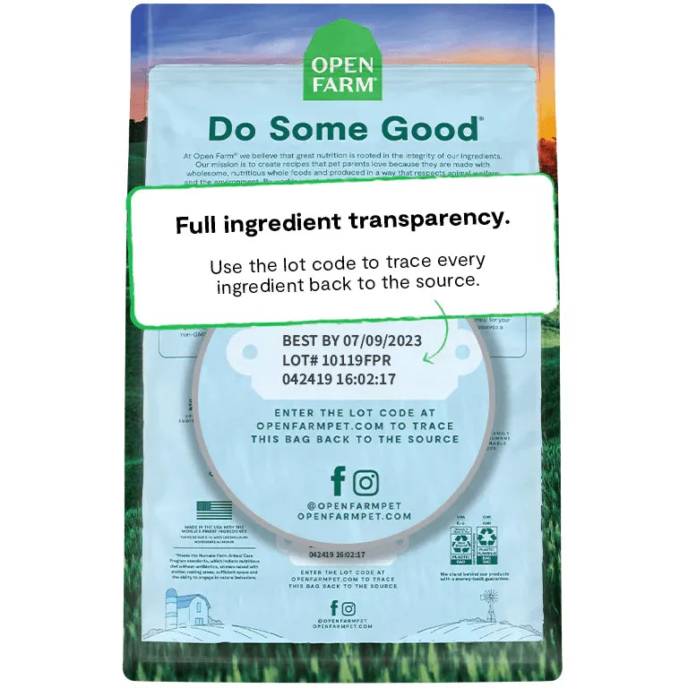 Open Farm GoodBowl Grass-Fed Beef & Brown Rice Recipe for Dogs - 1.59 kg - Dog Food - Open Farm - PetMax Canada