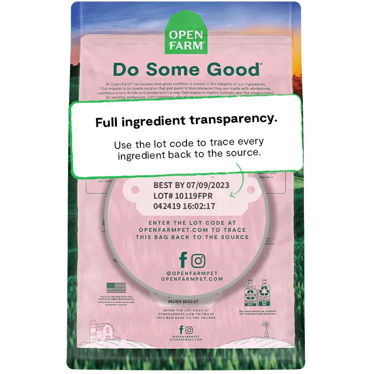Open Farm GoodBowl Wild-Caught Salmon & Brown Rice Recipe for Dogs - 1.59 kg - Dog Food - Open Farm - PetMax Canada
