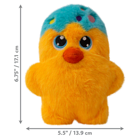 Kong Snuzzle Spring Chicken Plush Dog Toy