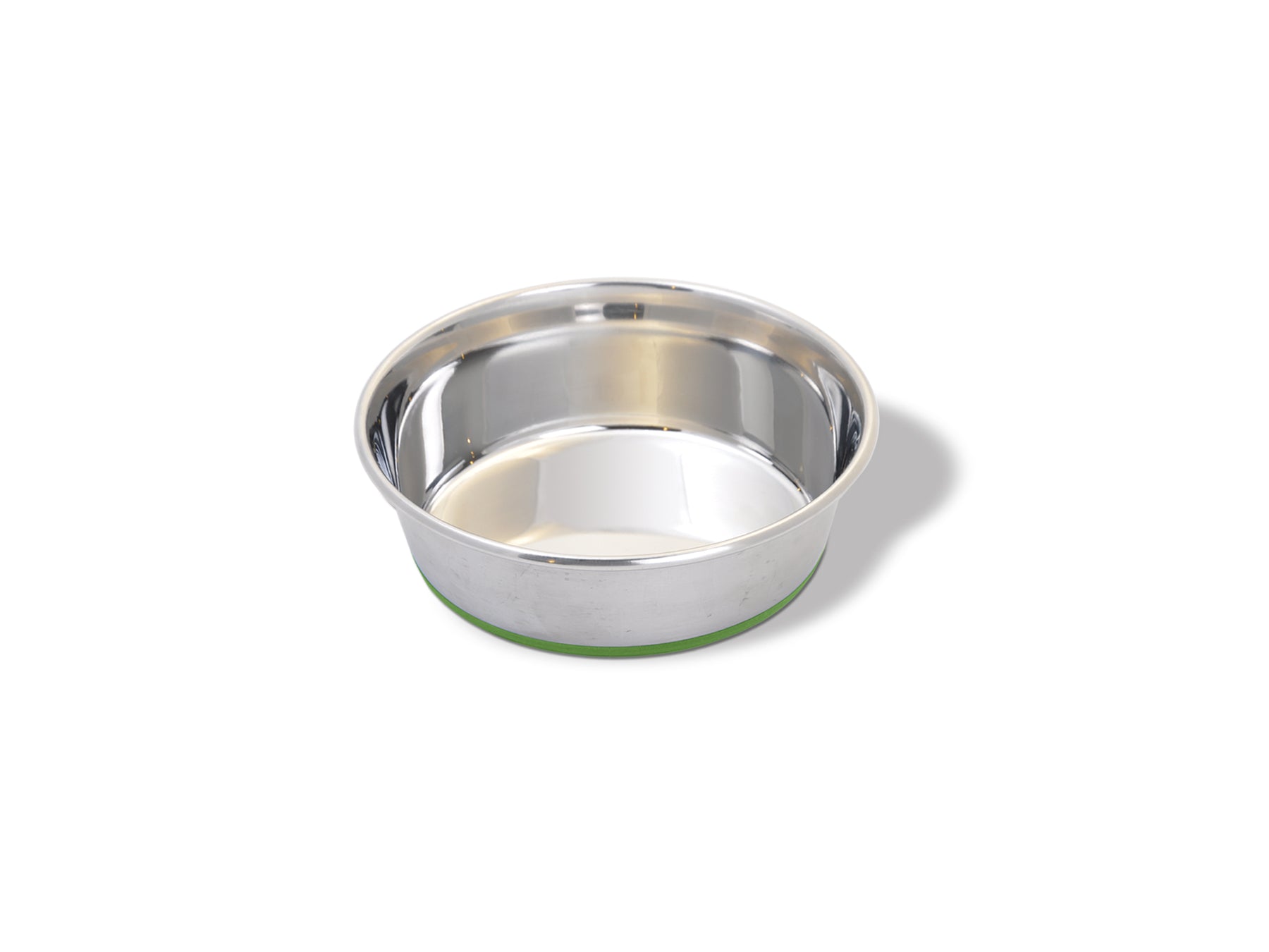 Vanness Non-Skid Stainless Steel Cat Dish - 8 oz - Cat Dishes - Vanness - PetMax Canada