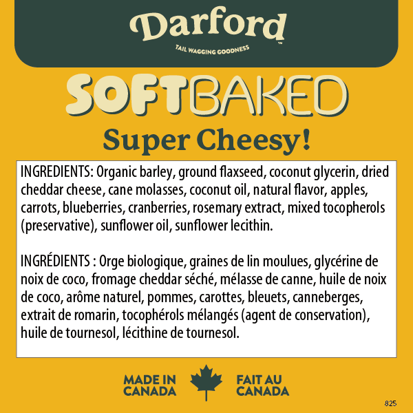 Darford Dog Soft Baked Super Cheesy Soft & Chewy Treats