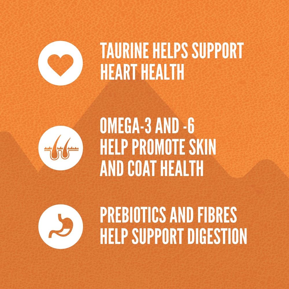 Orijen Wild Reserve Free-Run Chicken & Wild-Caught Fish Recipe Dry Cat Food - Heart health, skin and coat and digestion benefits - Orijen - PetMax Canada
