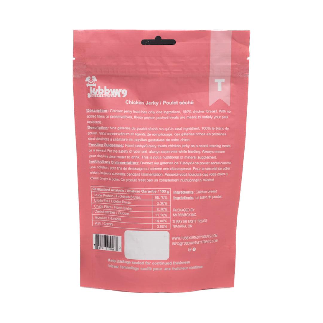 Tubby K9 Tasty Dog Treats Chicken Jerky Dog Treats | PetMax Canada
