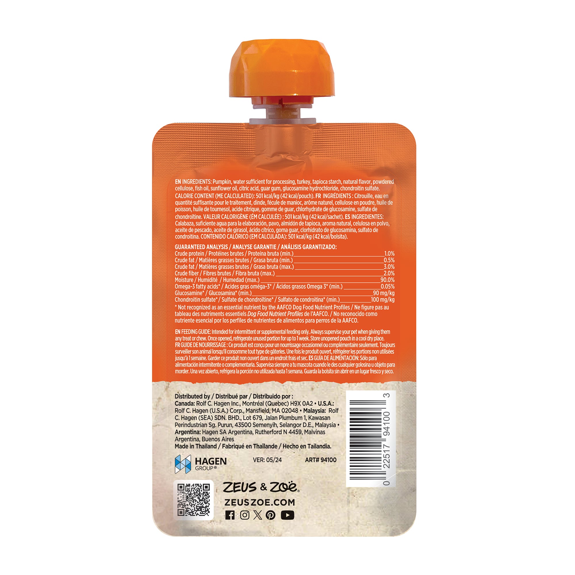 Zoe Licky Snack Pumpkin & Turkey Recipe