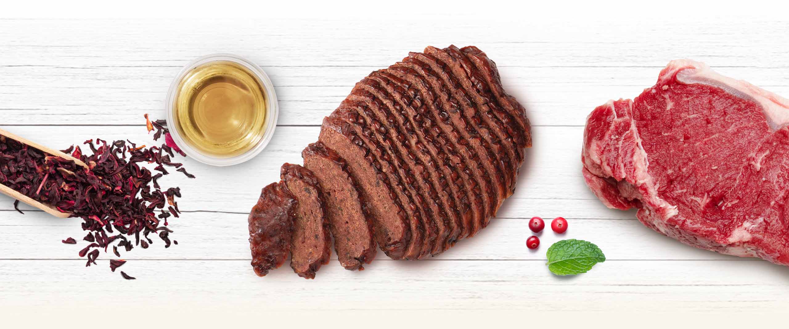 Zoe Meat Market Patty with Beef Dog Treats - 95g - Dog Treats - Zoe - PetMax Canada