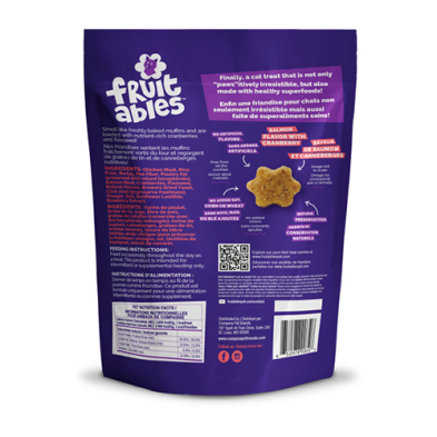Fruitables Cat Treat Salmon & Cranberry