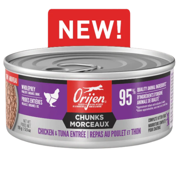 Orijen Chicken & Tuna Chunks Entrée Canned Kitten Food