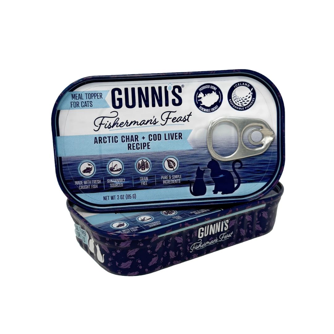 Gunni's Pet Arctic Char & Cod Liver Recipe Food Topper For Cats