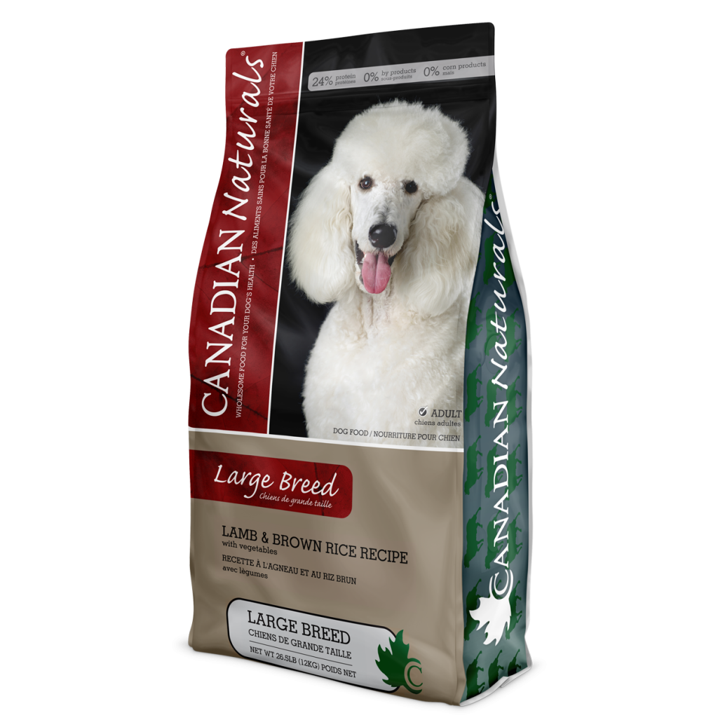 Canadian Naturals Lamb & Brown Rice Recipe for Large Breed Dogs