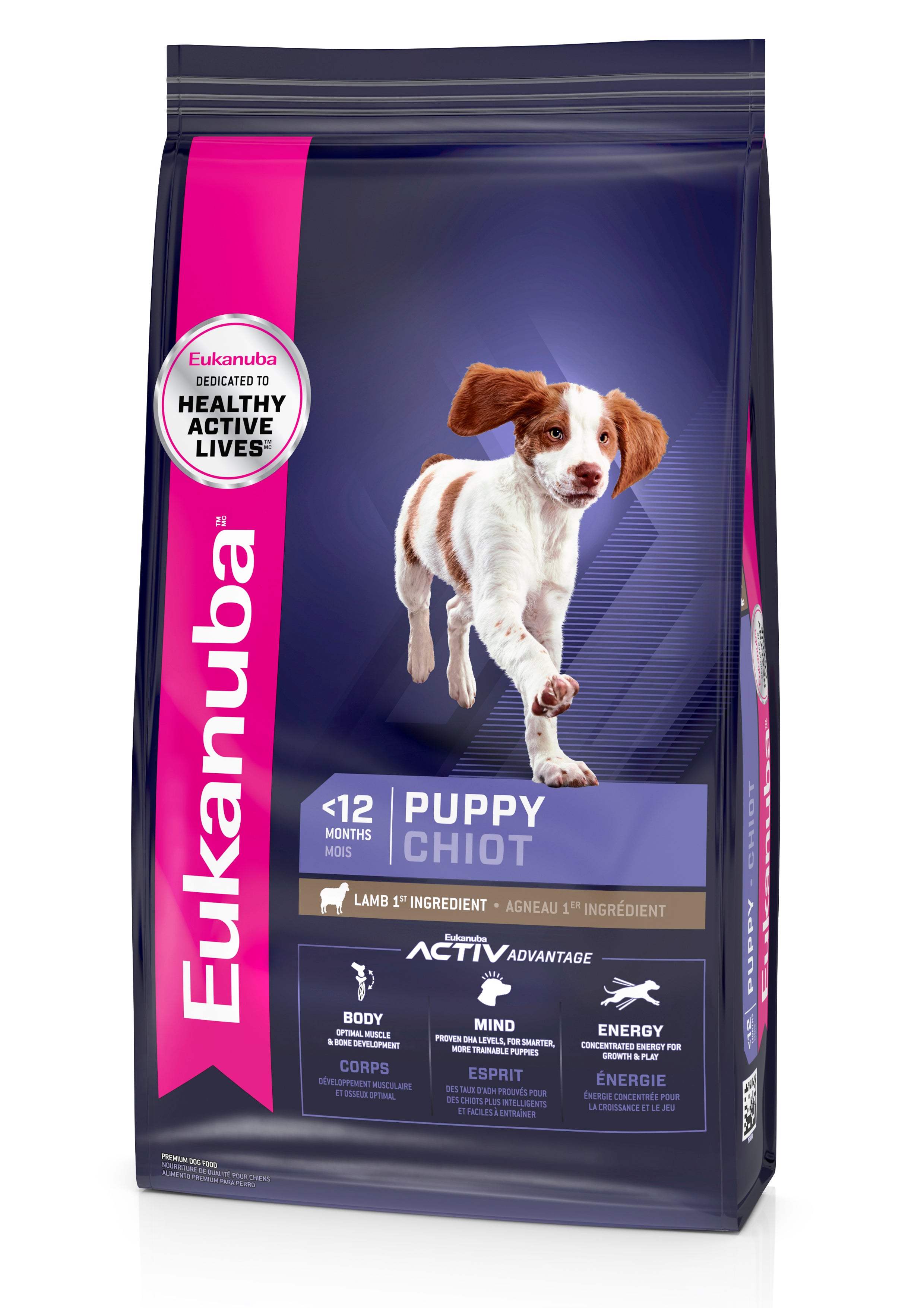 Eukanuba Puppy Lamb 1st Ingredient Dry Dog Food - 13.6 Kg - Dog Food - Eukanuba - PetMax Canada