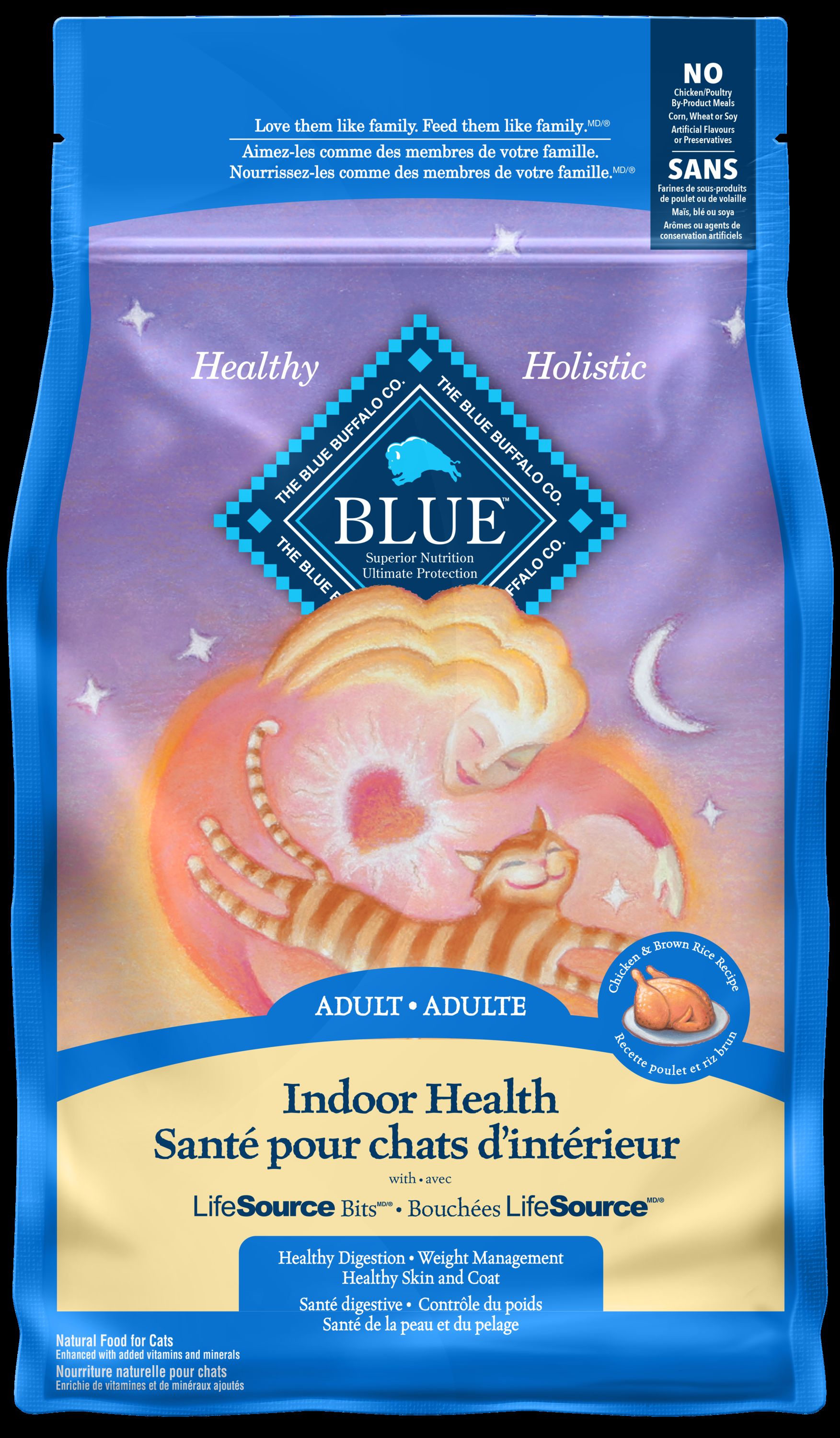 Blue Buffalo Tastefuls Chicken Indoor Natural Adult Dry Cat Food - Cat Food - Blue Buffalo - PetMax Canada