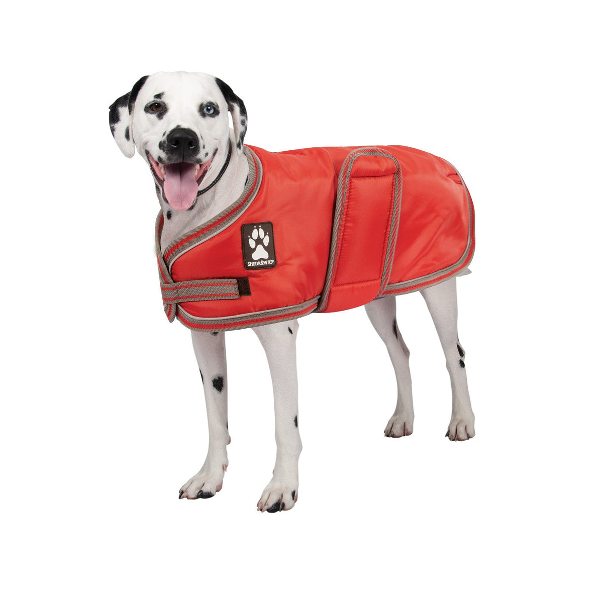 Shedrow K9 Vail Dog Coat Equestrian Red - Coats - Shedrow K9 - PetMax Canada