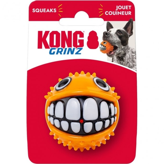 Kong Grinz Puffer Fish Dog Toy