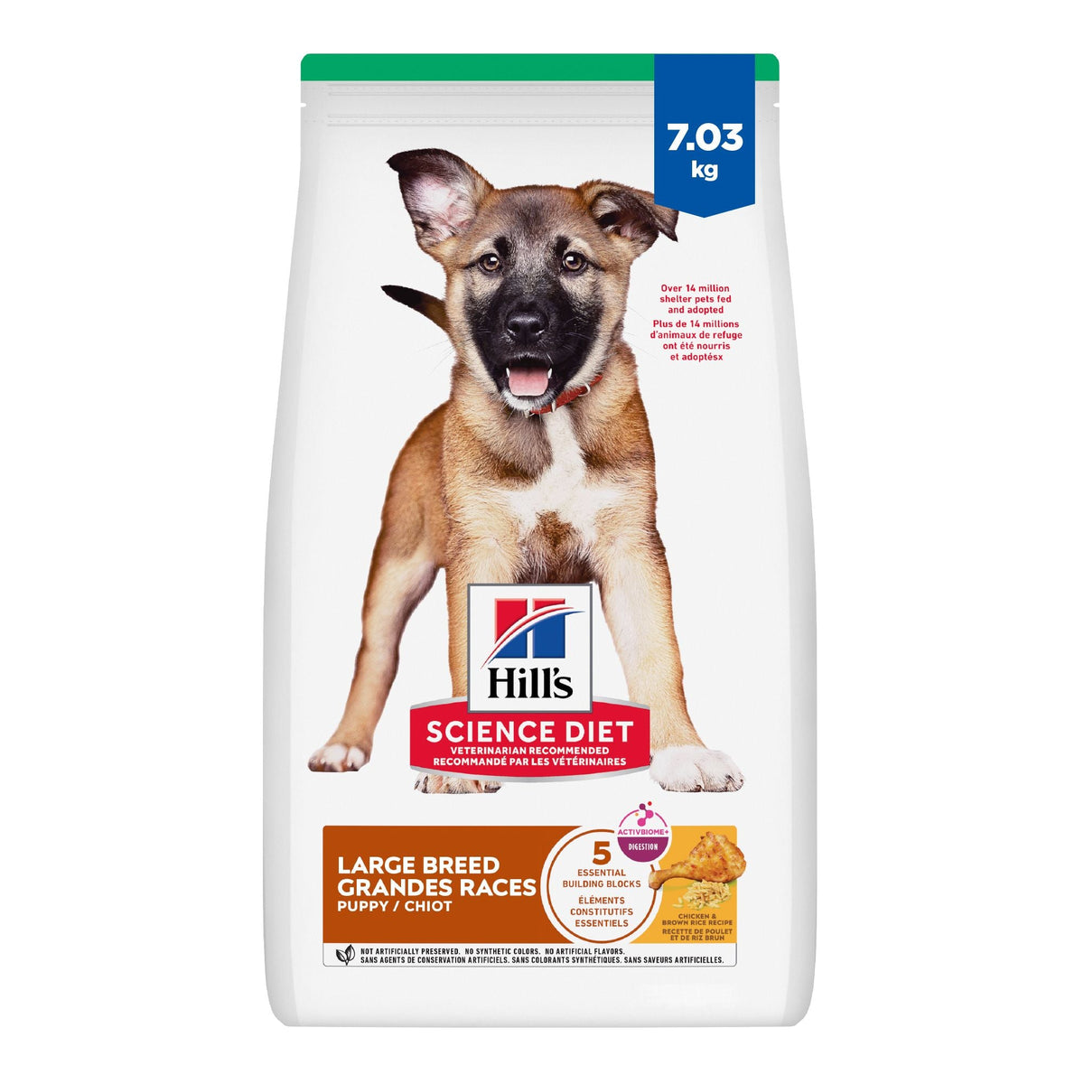 Hill's Science Diet Puppy Large Breed Chicken & Brown Rice Recipe Dry Dog Food 7.03 Kg