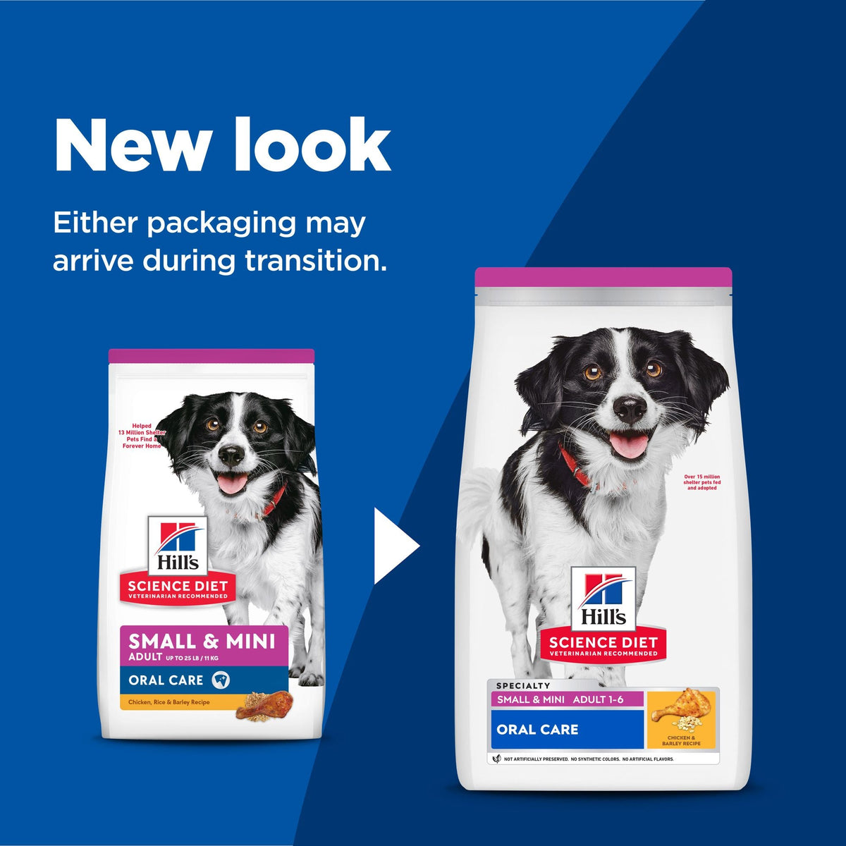 Hill's Science Diet Adult Oral Care Small & Mini Chicken Recipe Dry Dog Food