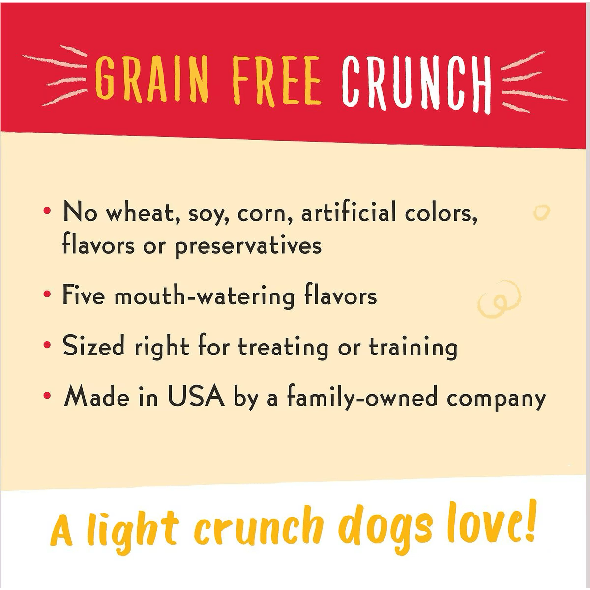 Charlee Bear Dog Treats Grain Free Peanut Butter & Banana - 8 oz - Dog Treats - Charlee Bear - PetMax Canada