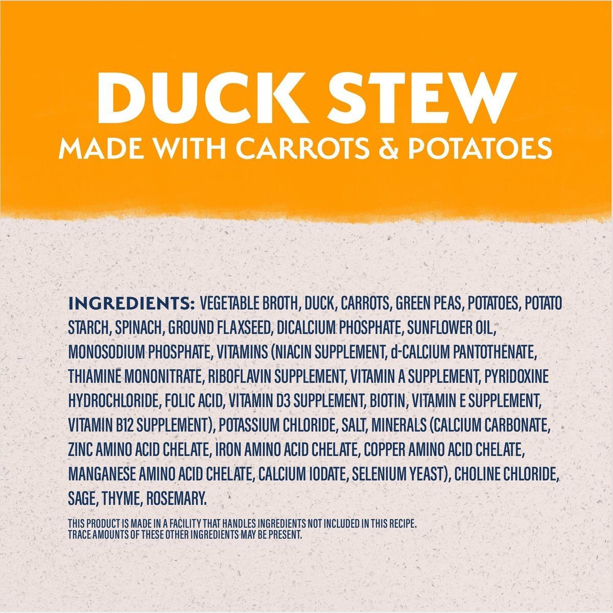 Natural Balance Limited Ingredient Reserve Grain-Free Duck Stew Wet Dog Food Canned Dog Food | PetMax Canada
