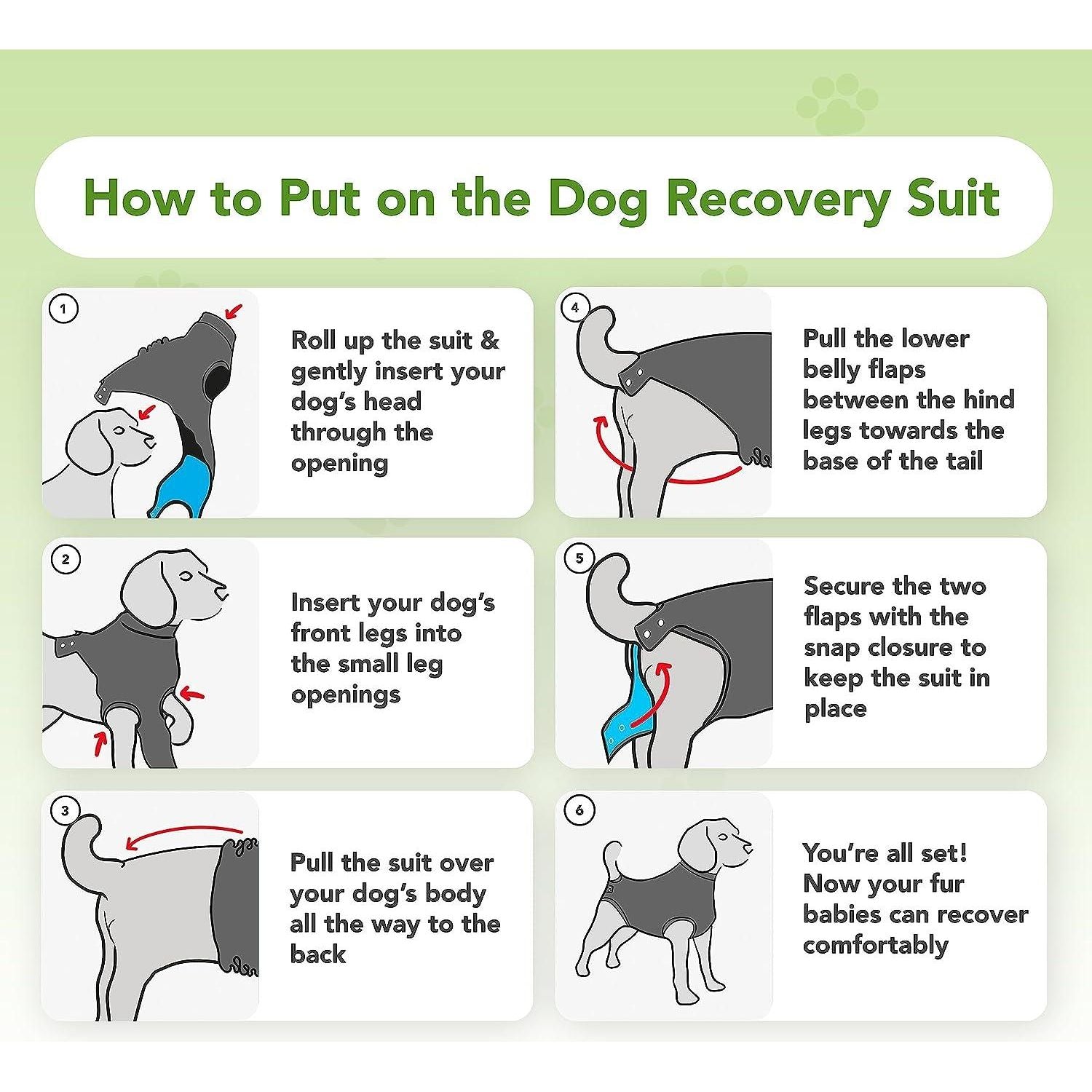 Suitical Dog Recovery Suit Black - Small - Dog Miscellaneous - Suitical - PetMax Canada