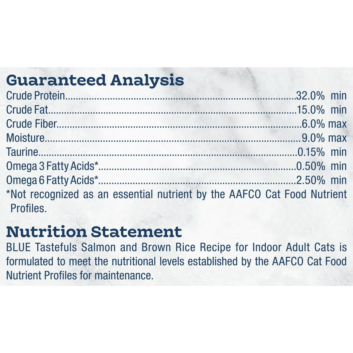 Blue Buffalo Tastefuls Indoor Natural Salmon & Brown Rice Adult Dry Cat Food - 6.8 Kg - Cat Food - Blue Buffalo - PetMax Canada