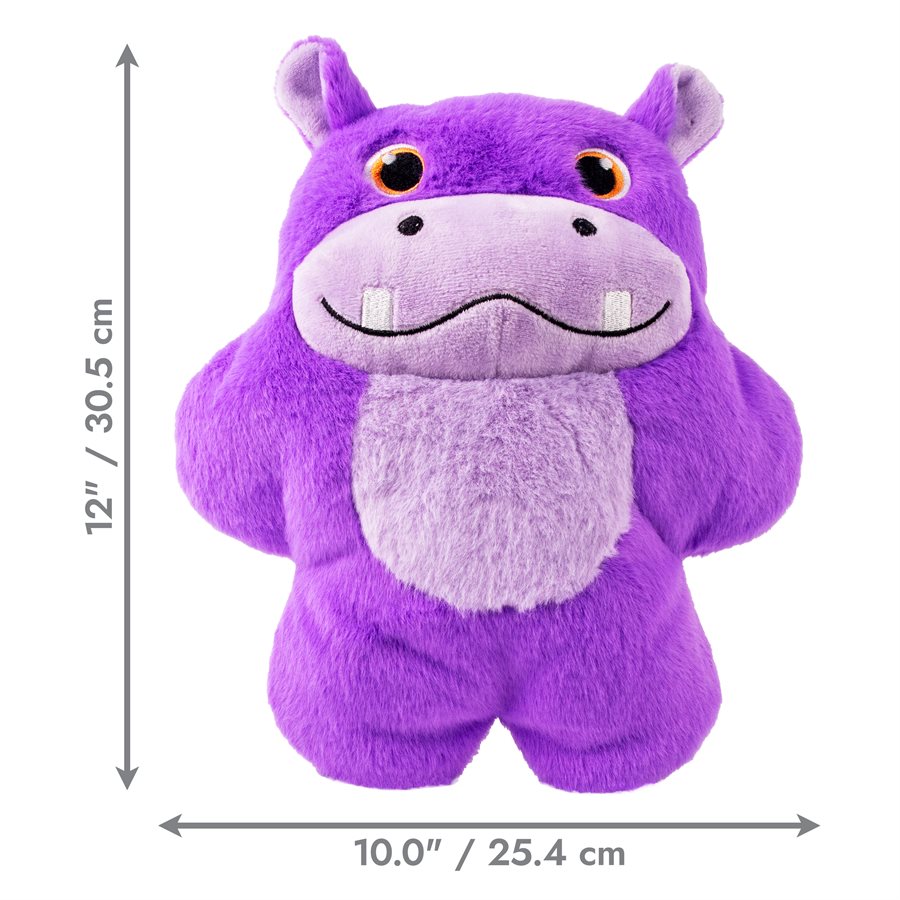 Kong Snuzzles Hippo XL Dog Toy