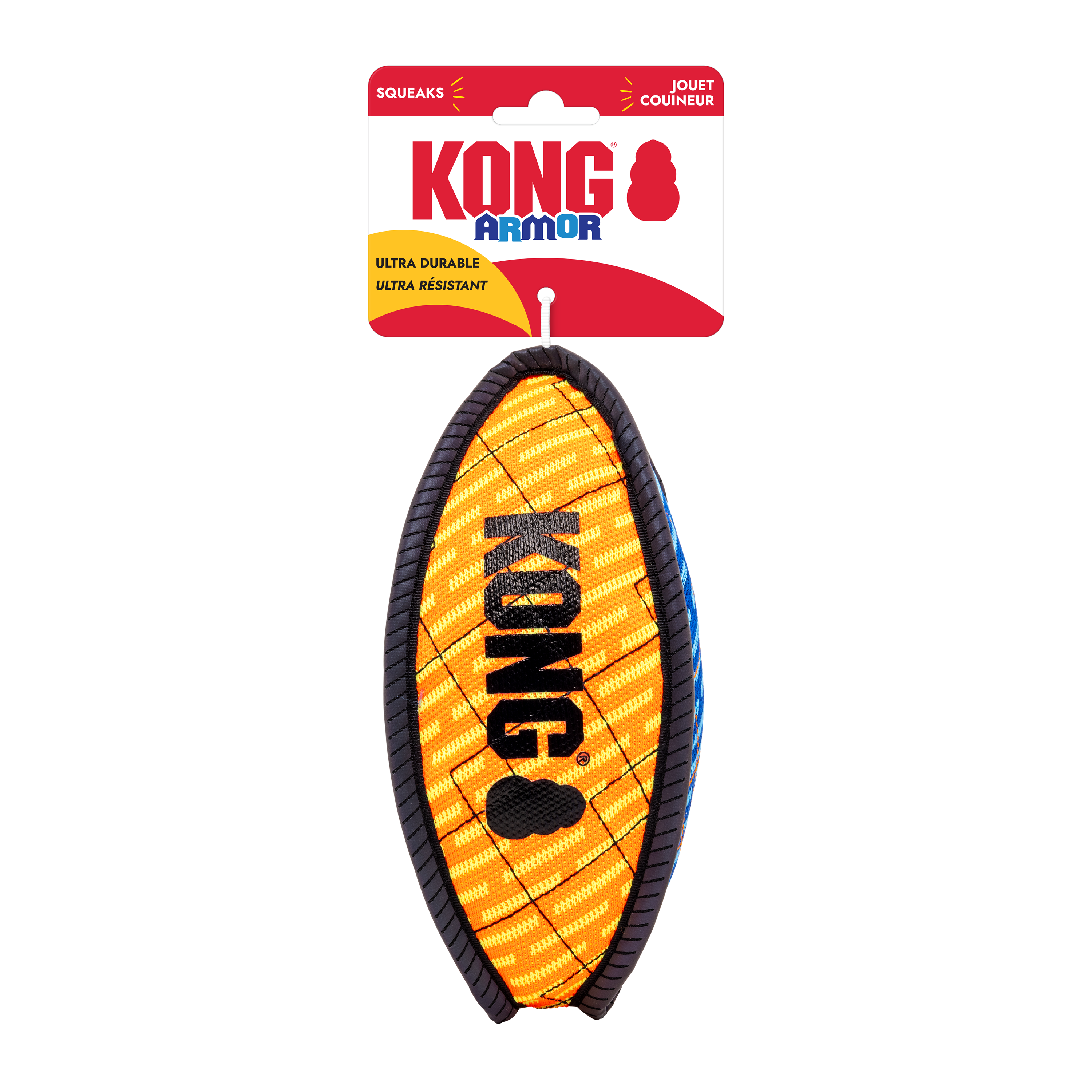 Kong Armour Football Dog Toy Assorted Colours
