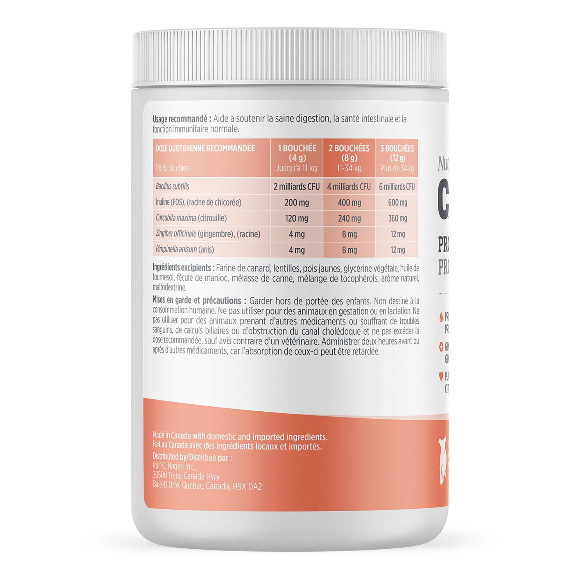 Nutrience Care Probiotic+ Supplement for Dogs