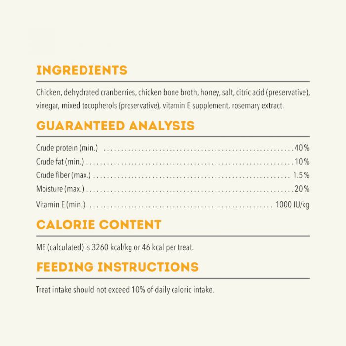 Acana Chewy Strips Immune Chicken Dog Treats
