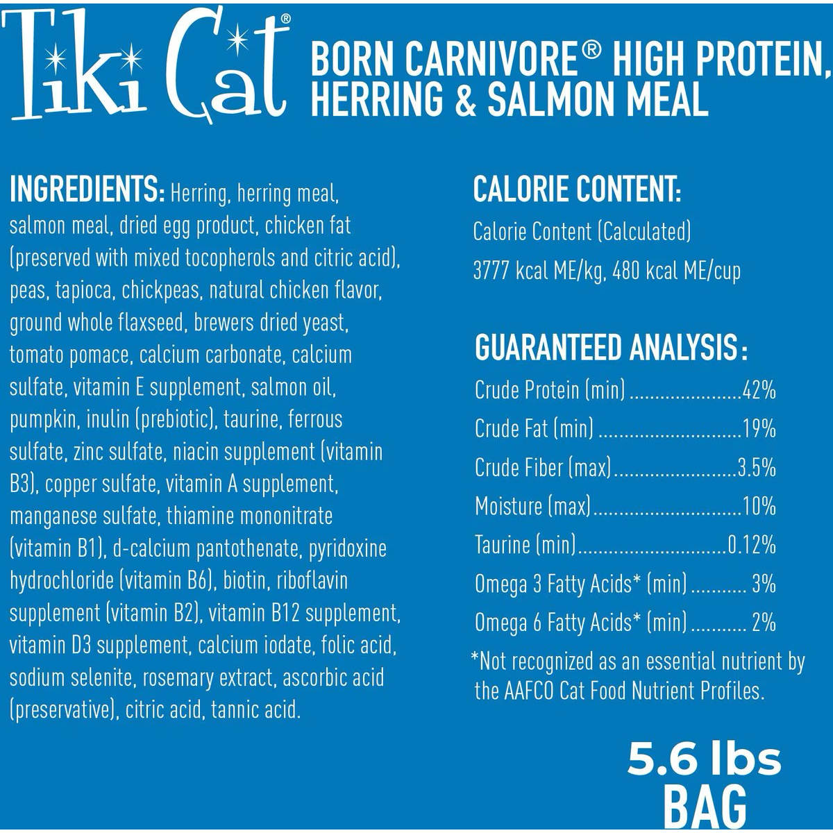 Tiki Cat Born Carnivore High Protein Herring & Salmon
