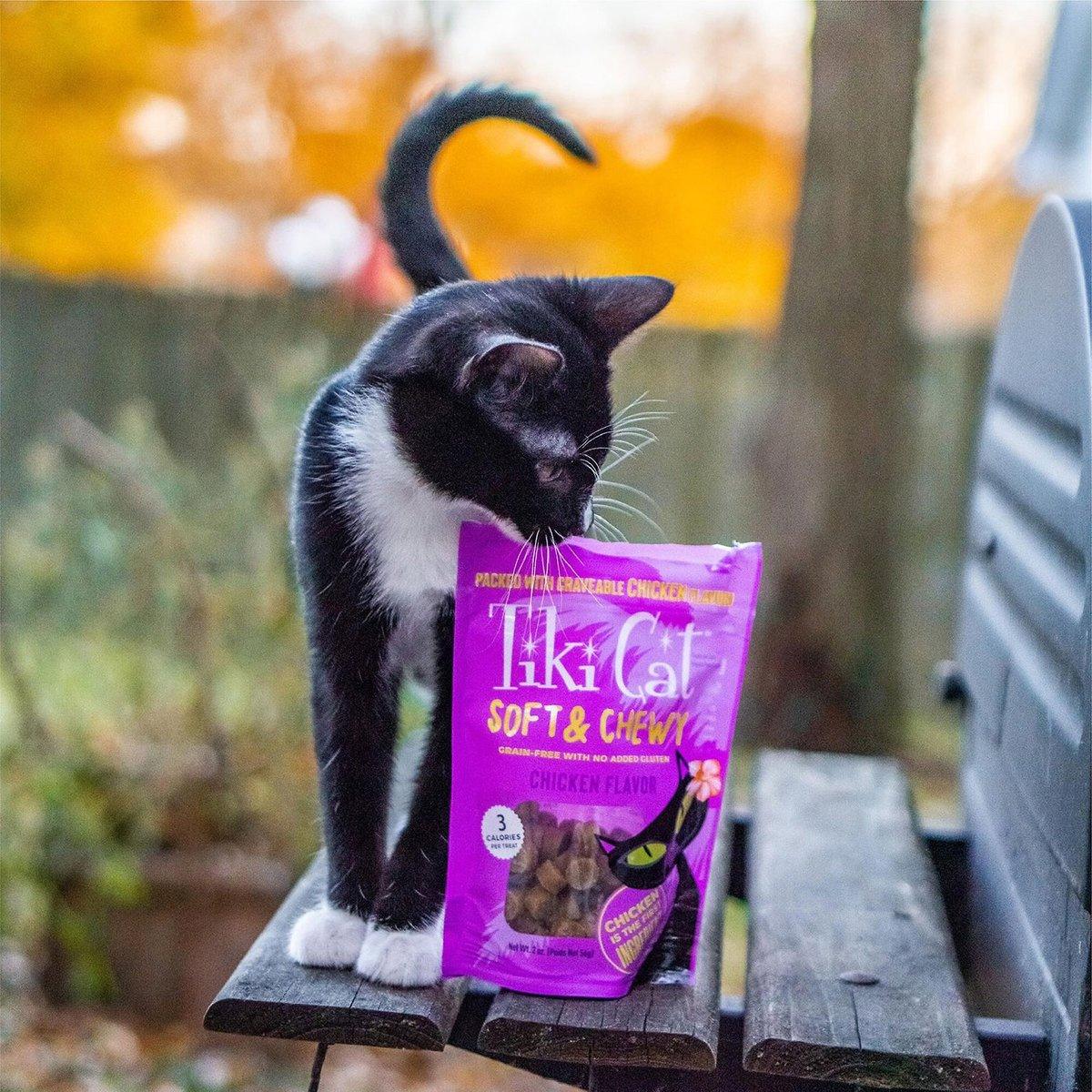 Tiki Cat Treats Grain Free Soft & Chewy Chicken - 57g - Cat Treats - Tiki Cat - PetMax Canada