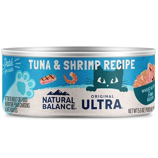 Natural Balance Ultra Premium Tuna with Shrimp Formula Canned Cat Food