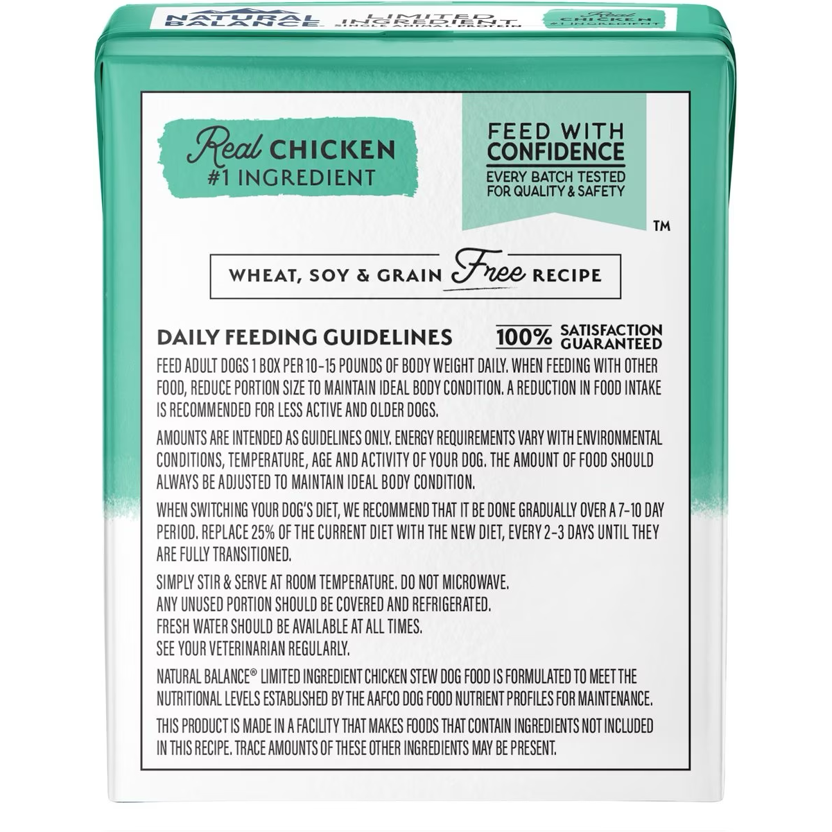 Natural Balance Limited Ingredient Grain-Free Chicken Stew Wet Dog Food Canned Dog Food | PetMax Canada