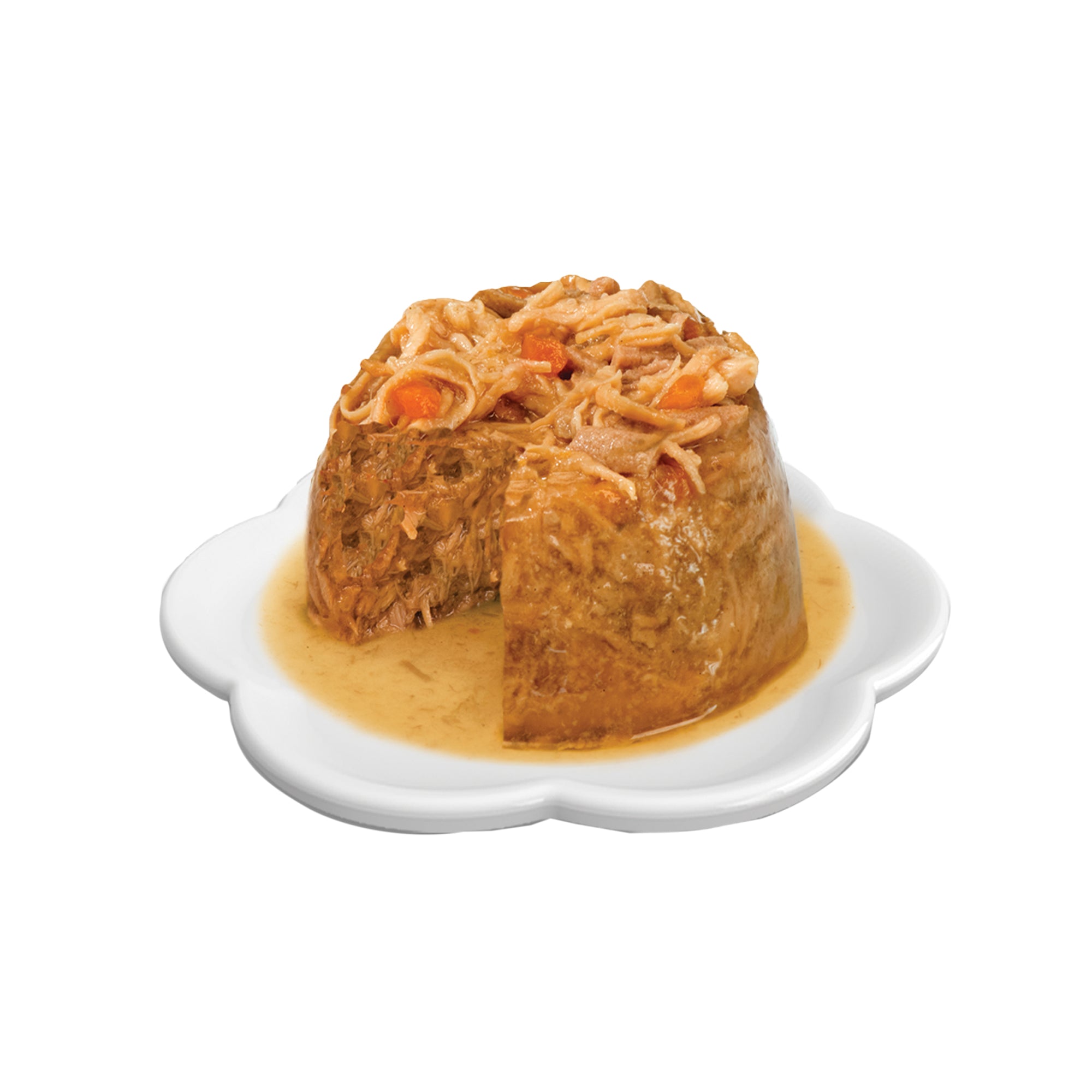 Nourriture humide pour chats CatIt Dîner au poulet avec saumon et carotte