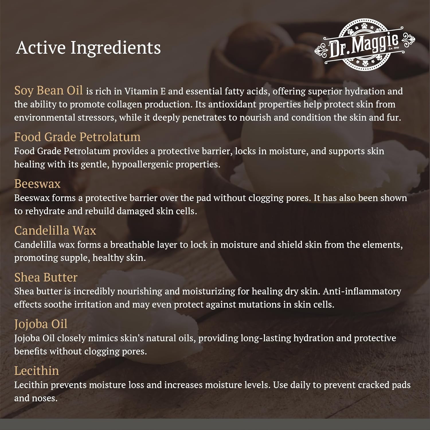 Dr. Maggie Paw Protector Protective Balm for Dogs & Cats