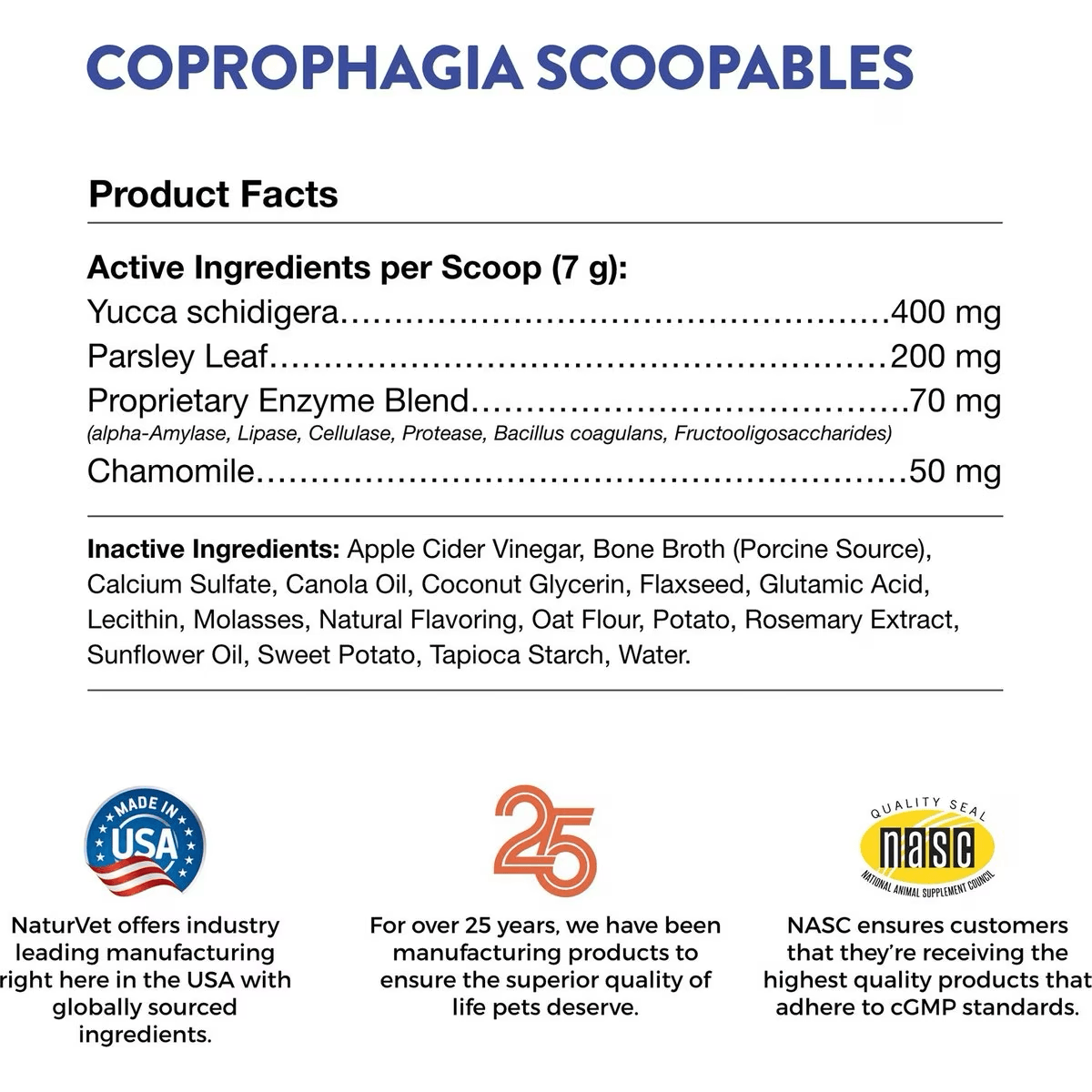 NaturVet Dog Scoopables Coprophagia - Default Title - Health Care - Naturvet - PetMax Canada