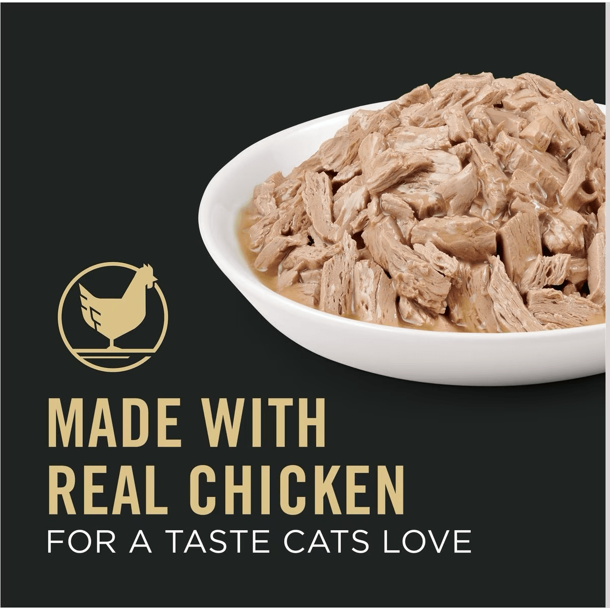 Purina Pro Plan Vital Systems Chicken Entree in Wet Cat Food Gravy - 85g - Canned Cat Food - Purina Pro Plan - PetMax Canada