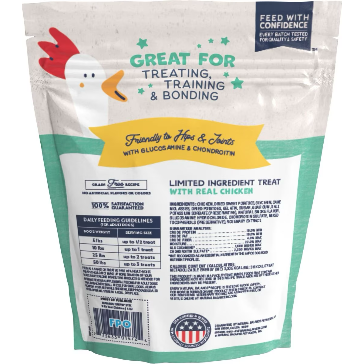 Natural Balance Rewards Jumpin' Stix with Real Chicken Dog Treats Dog Treats | PetMax Canada