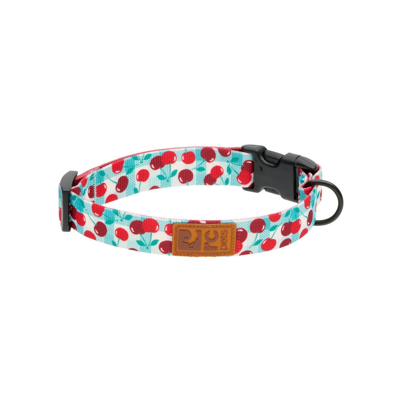 RC Eco Clip Dog Collar Cherry Picnic