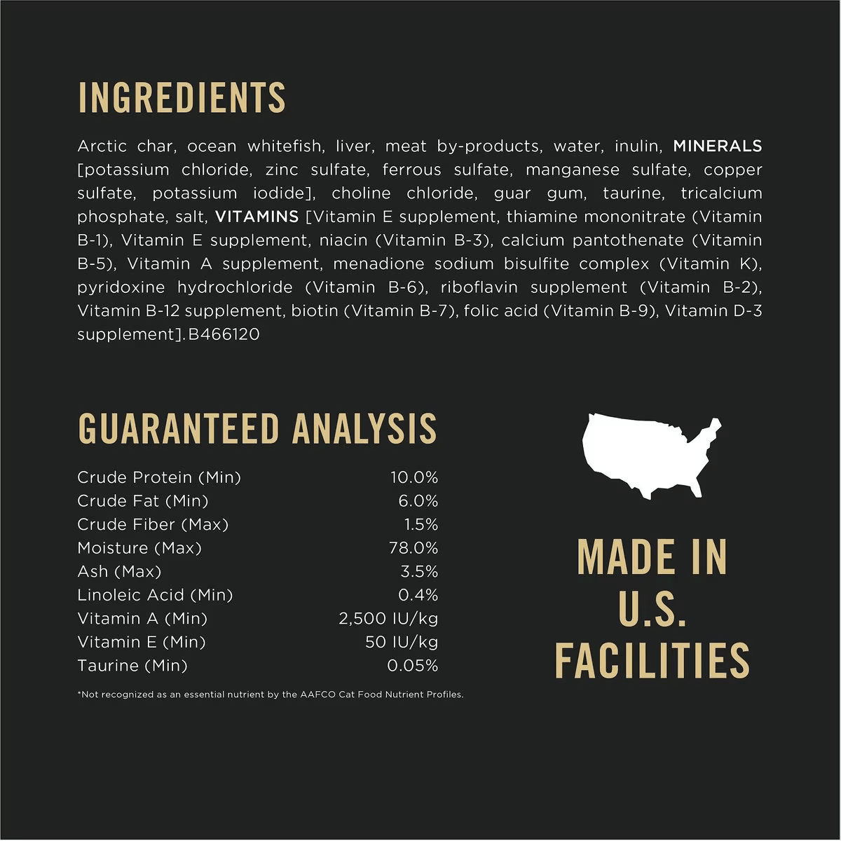 Purina Pro Plan Focus Sensitive Skin & Stomach Classic Arctic Char Grain-Free Entree Canned Cat Food - 85g - Canned Cat Food - Purina Pro Plan - PetMax Canada