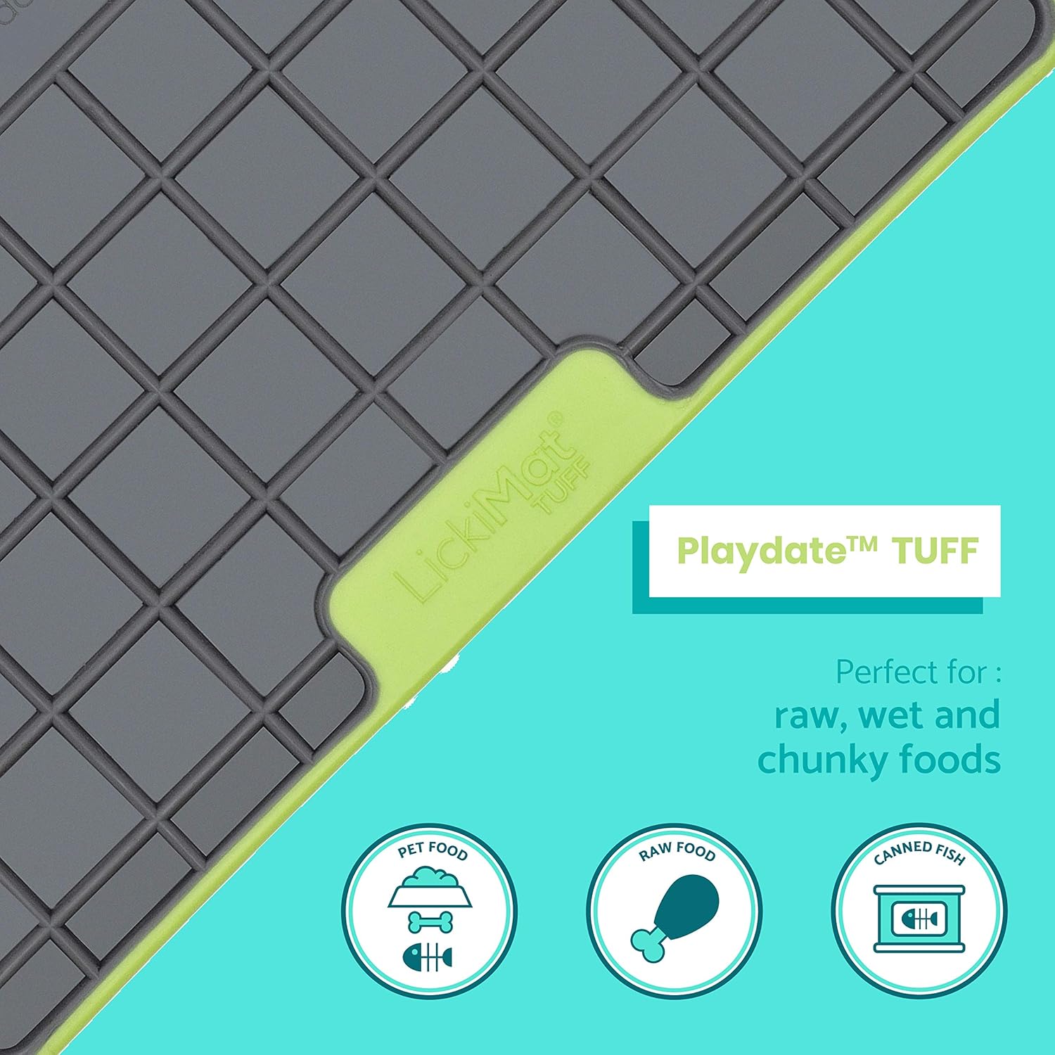 Lickimat Dog Tuff Playdate Orange