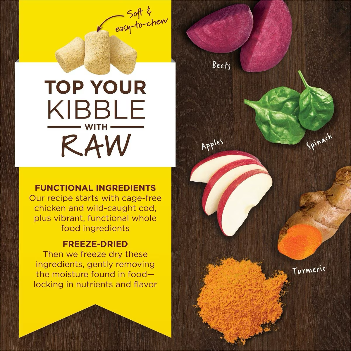 Instinct RawBoost Mixers Healthy Energy Grain-Free Freeze-Dried Dog Food Topper Dog Treats | PetMax Canada
