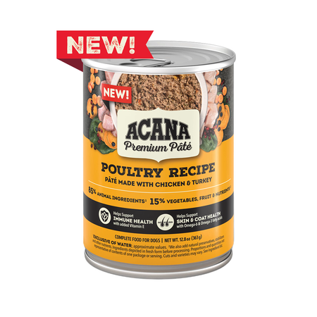 Acana Premium Pate Chicken Wet Dog Food Recipe
