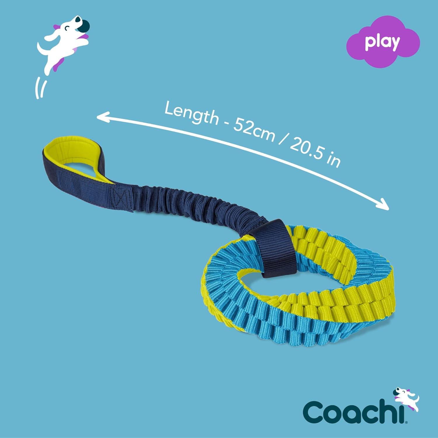 Coachi Tuggi Helix - Navy & Lime & Light Blue - Training Products - COACHI - PetMax Canada