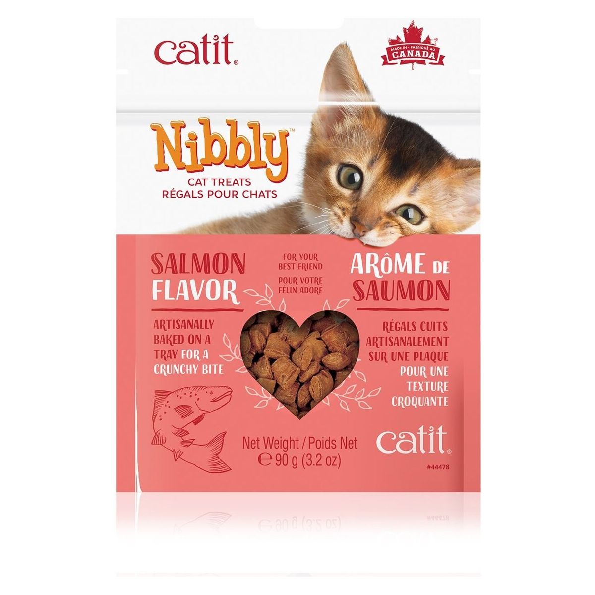 Catit Nibbly Cat Treats Salmon Flavor