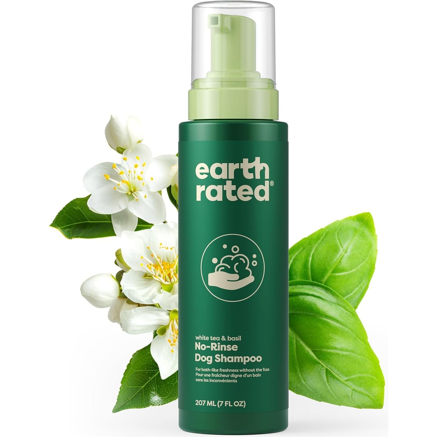 Earth Rated No Rinse Convenient Waterless Dog & Puppy Shampoo
