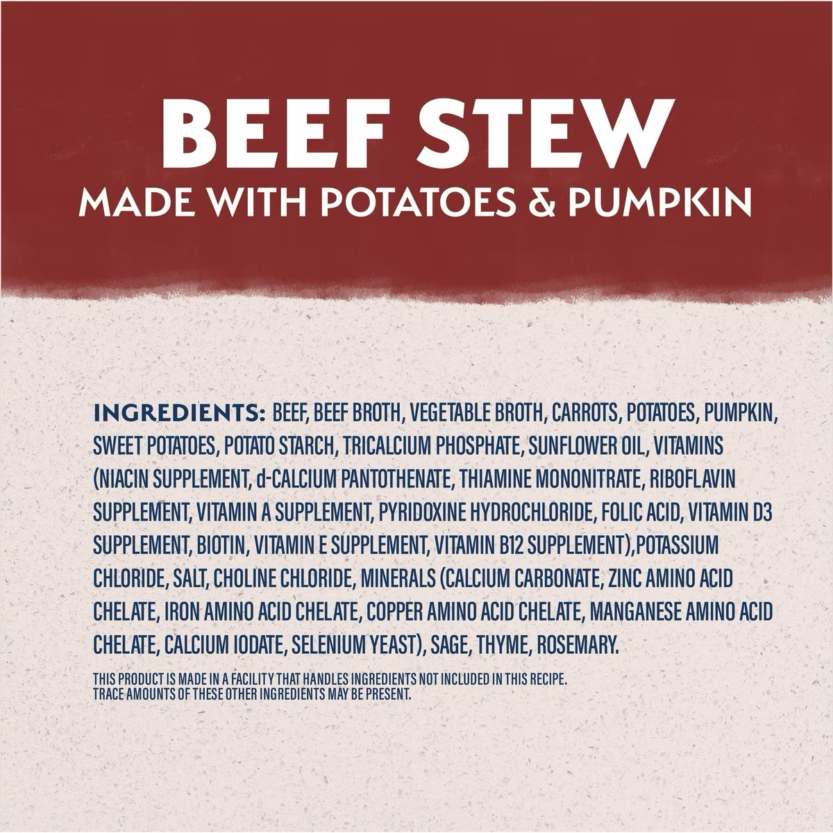 Natural Balance Limited Ingredient Grain-Free Beef Stew Wet Dog Food Canned Dog Food | PetMax Canada